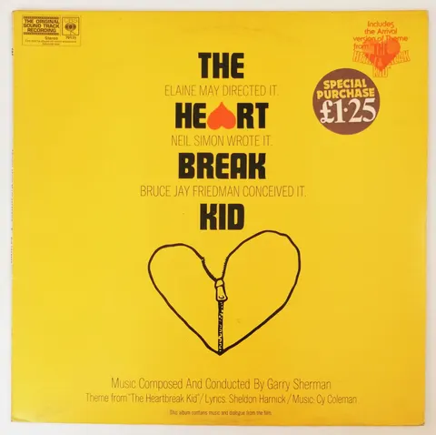 Garry Sherman - Heartbreak Kid LP 70125 VG