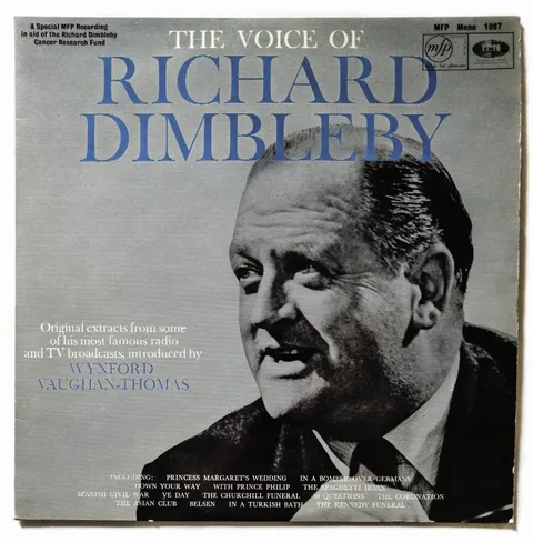 Voice Of Richard Dimbleby LP MFP1087 VG