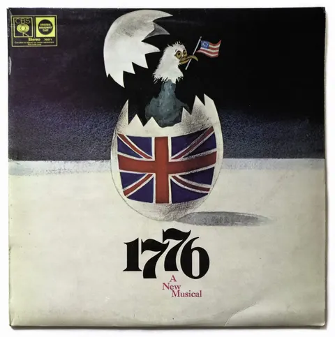 Broadway 1776 A New Musical LP 70071 Good