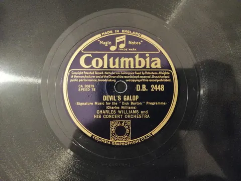 CHARLES WILLIAMS: DEVIL'S GALOP/THE OLD CLOCKMAKER DB2448 Columbia