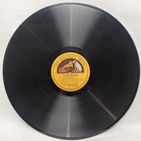 Enrico Caruso Agnus Dei / Domine Deus DB120 HMV