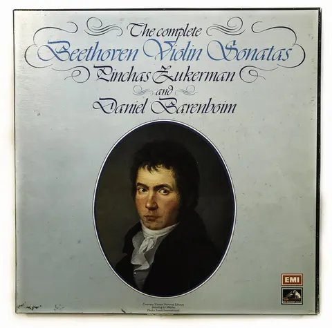 The Complete Beethoven Violin Sonatas 5xLP box SLS871