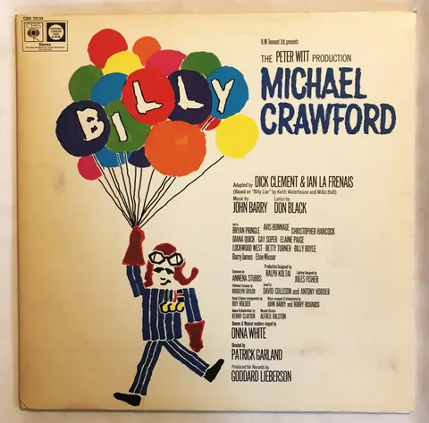 Michael Crawford Billy Original Cast LP CBS70133 Good
