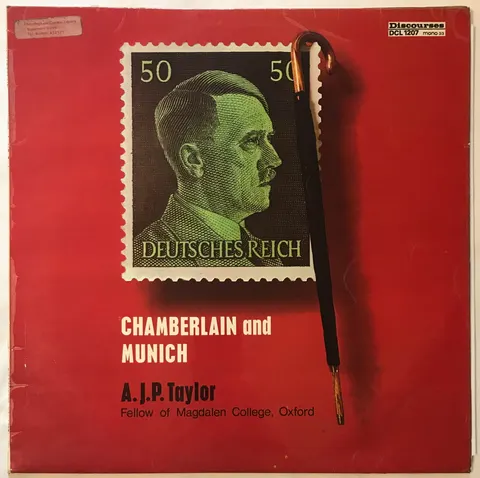 A.J.P Taylor Chamberlain And Munich LP DCL1207 VG