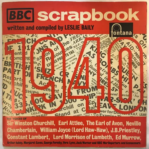 BBC Scrapbook For 1940 LP 493014FDL VG