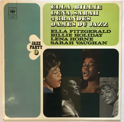 4 Grandes Dames du Jazz LP 52072 VG