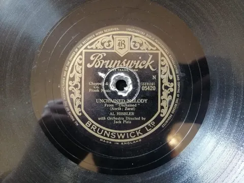 AL HIBBLER: UNCHAINED MELODY/DAYBREAK 5420 Brunswick