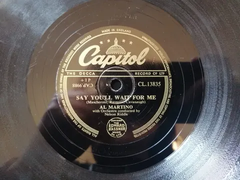 AL MARTINO - SAY YOU'LL WAIT FOR ME/NOW CL13835