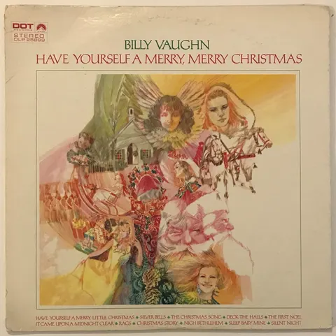 Vaughn Have Yourself Merry Christmas LP DLP25899 VG