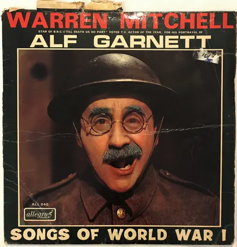 Warren Mitchell - Songs Of World War 1 LP ALL840
