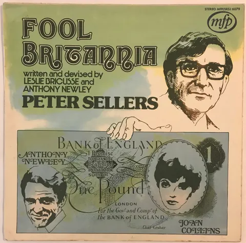 Peter Sellers - Fool Britannia LP SRSJ6079 VG