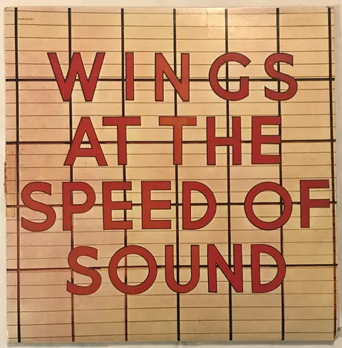 Wings At Speed Of Sound LP 2C06897581 Good