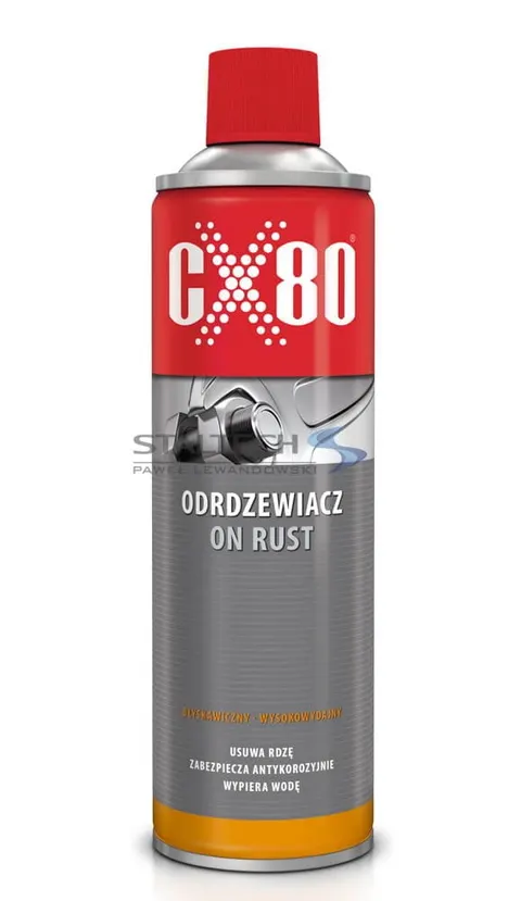 CX80 ON RUST 500ml odrdzewiacz usuwa rdzę