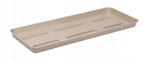 Podstawka doniczki balkonowej rattan 40cm karmel
