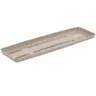 Podstawka doniczki balkonowej rattan 60cm karmel