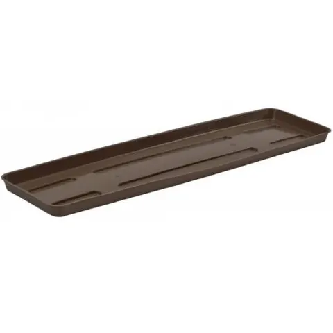 Podstawka doniczki balkonowej rattan 60cm brąz