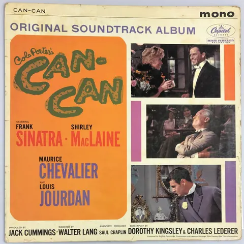 Frank Sinatra Cole Porter's Can-Can LP W1301 Good