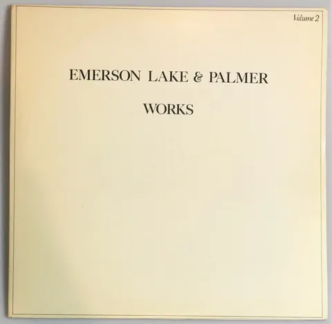 Emerson, Lake & Palmer - Works Volume 2LP K50422 VG