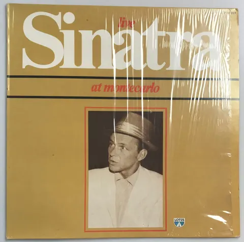 Frank Sinatra Live At Montecarlo LP LOP14019 VG+