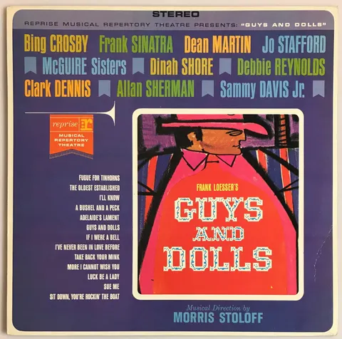 Reprise Musical Guys And Dolls LP K54113 VG