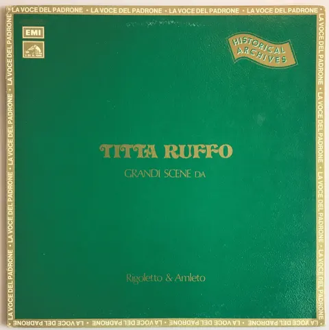 Titta Ruffo - Grandi Scene Da LP 3C06500749M VG