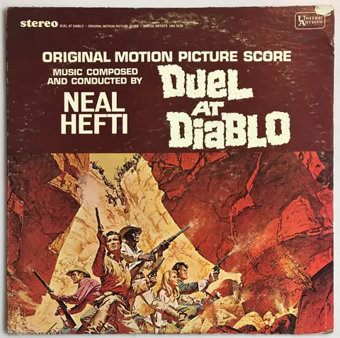Neal Hefti - Duel At Diablo LP UAS5139 Good