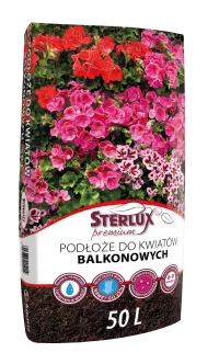 Ziemia 20l do kwiatów balkonowych Sterlux Premium