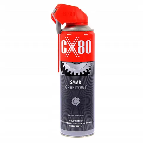 Smar grafitowy 500ml spray Cx-80