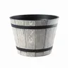 Donica Madera 40cm szary jasny