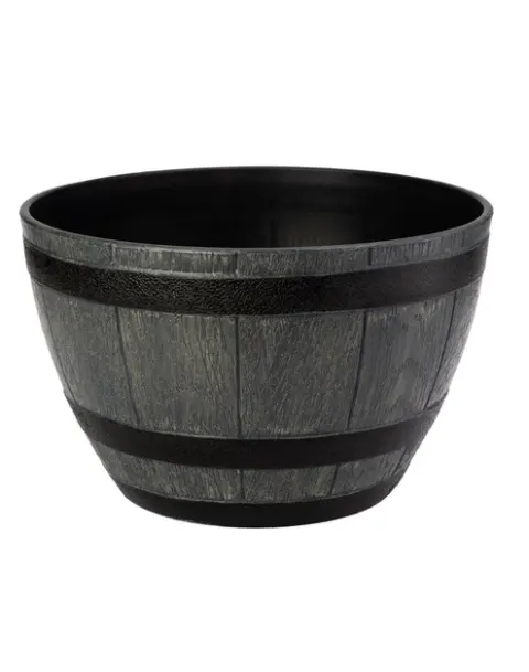 Donica Barrel 33cm szara