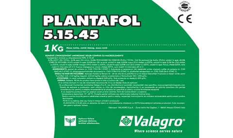 Plantafol 5-15-45 1kg (Potasowy-K)
