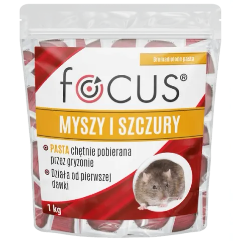 FOCUS TRUTKA NA MYSZY I SZCZURY PASTA 1KG