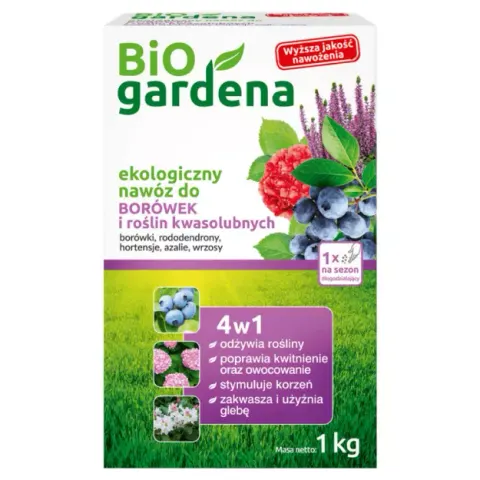BIOGARDENA NAWÓZ DO BORÓWEK 1KG