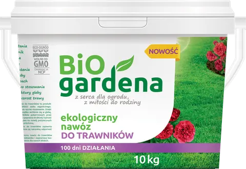 BIOGARDENA NAWÓZ DO TRAWNIKÓW 10KG