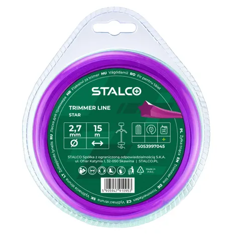 ŻYŁKA GWIAZDA 1,3X15M STAR STALCO
