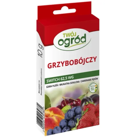 TWÓJ OGRÓD SWITCH 62,5WG 10G SZARA PLEŚŃ/ZAMIERANIE PĘDÓW