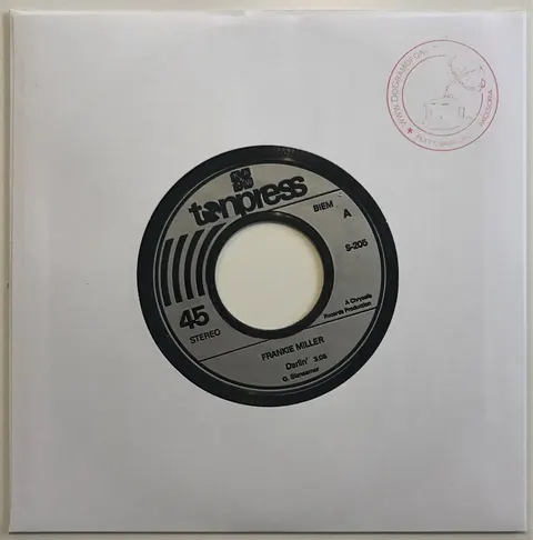 Frankie Miller Darlin/Drunken Nights In The City SP S205 VG