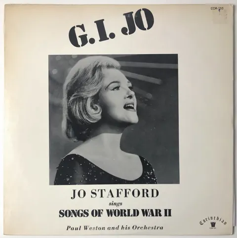 Jo Stafford With P. Weston G. I. Jo LP COR105 VG