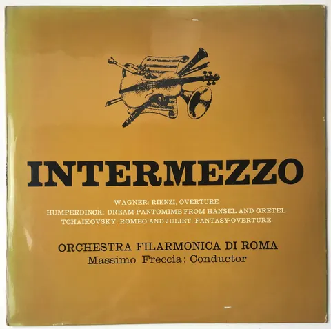 Filarmonica Di Roma - Intermezzo LP RDM1032 Good