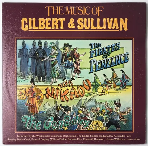 The Pirates Of Penzance 2LP DJLMD8021 VG