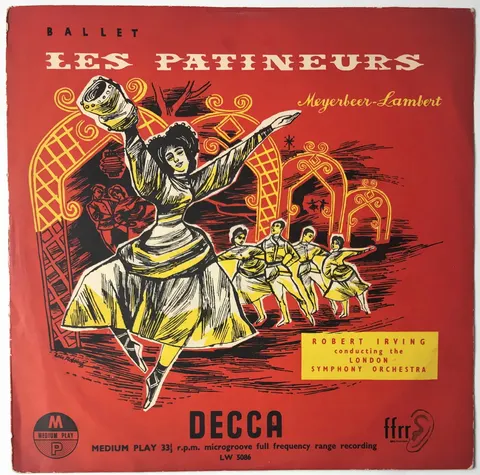 Irving, Meyerbeer - Les Patineurs LP LW5086 Good