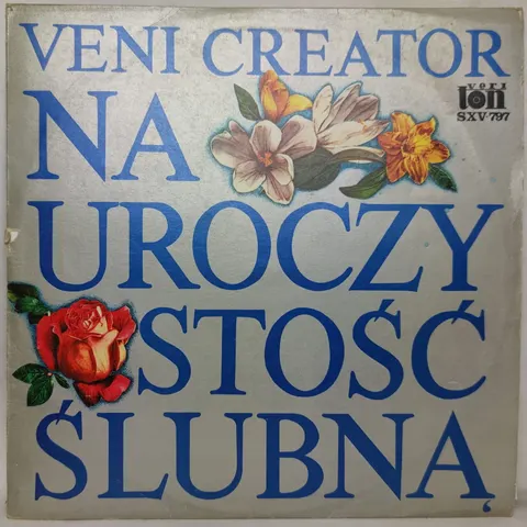 Veni Creator - Na Uroczystość Ślubną LP SXV797 VG-