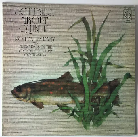 Schubert - 'Trout' Quintet LP CFP40085 VG