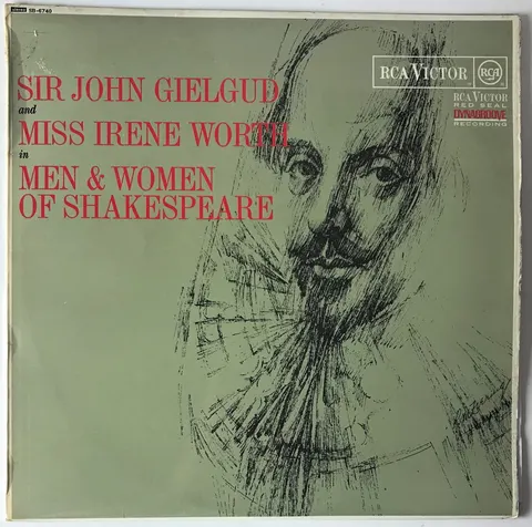 Men & Women Of Shakespeare LP SB6740 VG