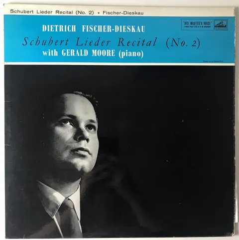 Schubert Lieder Recital (No. 2) LP ALP1677 VG
