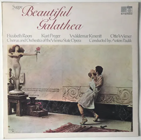Paulik - Suppe: Beautiful Galathea LP SAGA5418 VG