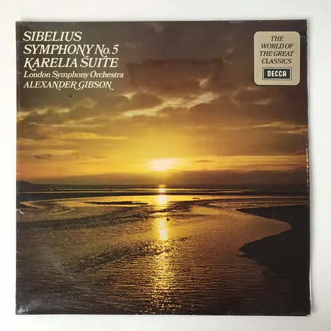London Symphony Orchestra, A. Gibson LP SPA122 Good