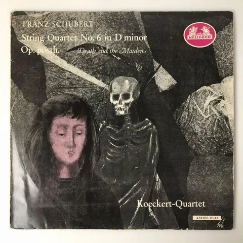 String Quartet No. 6 in D minor LP 478091 Good