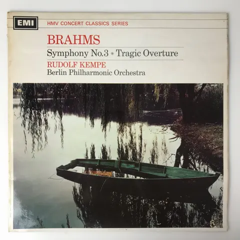 Symphony No. 3 & Tragic Overture LP SXLP30100 VG