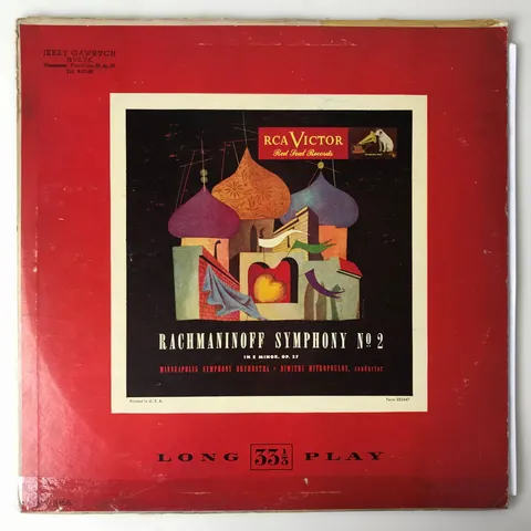 Rachmaninoff Symphony No. 2, In E Minor, Op. 27 LP LM1068 Fair
